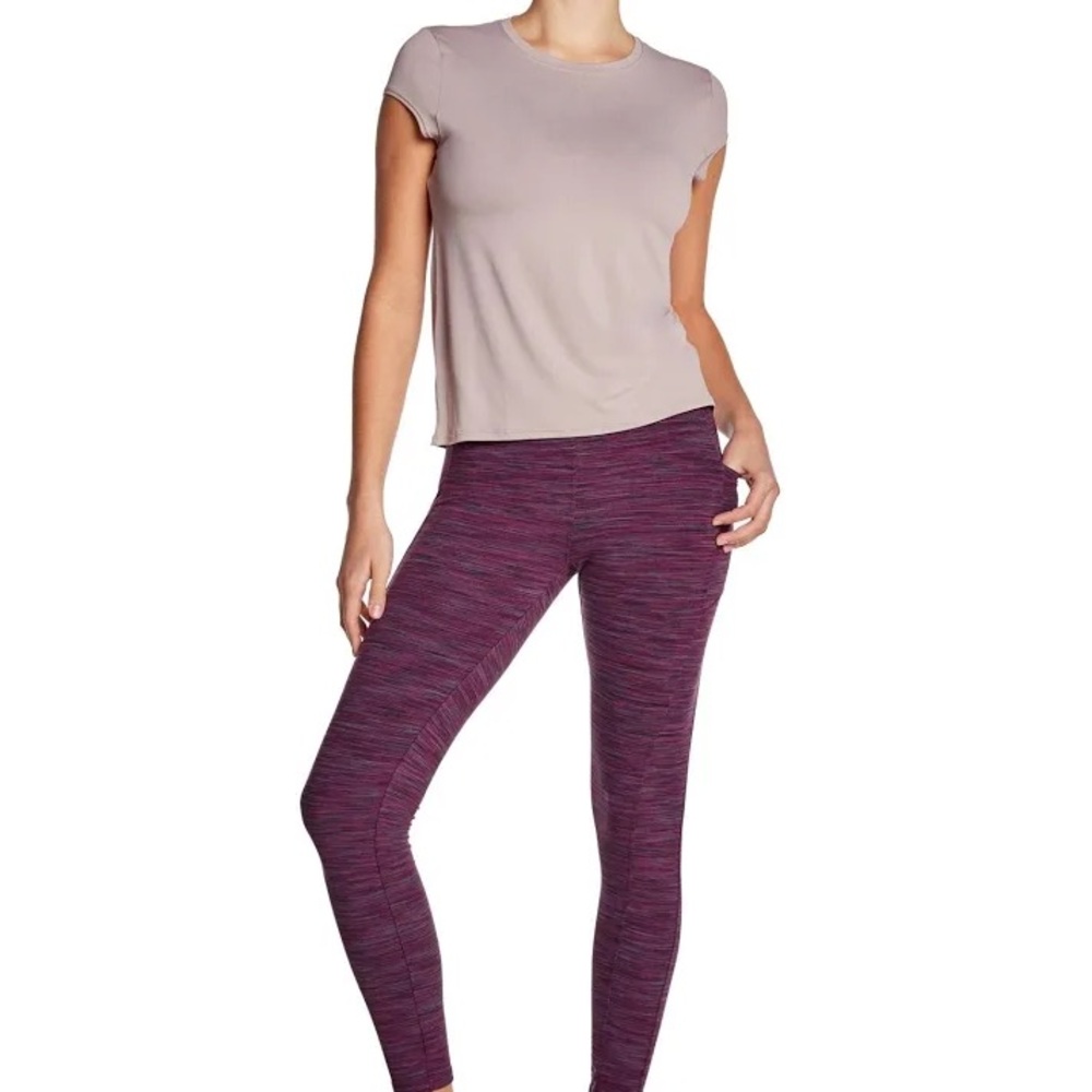 Kyodan Women’s Space Dye High Waist Double Brushed leggings